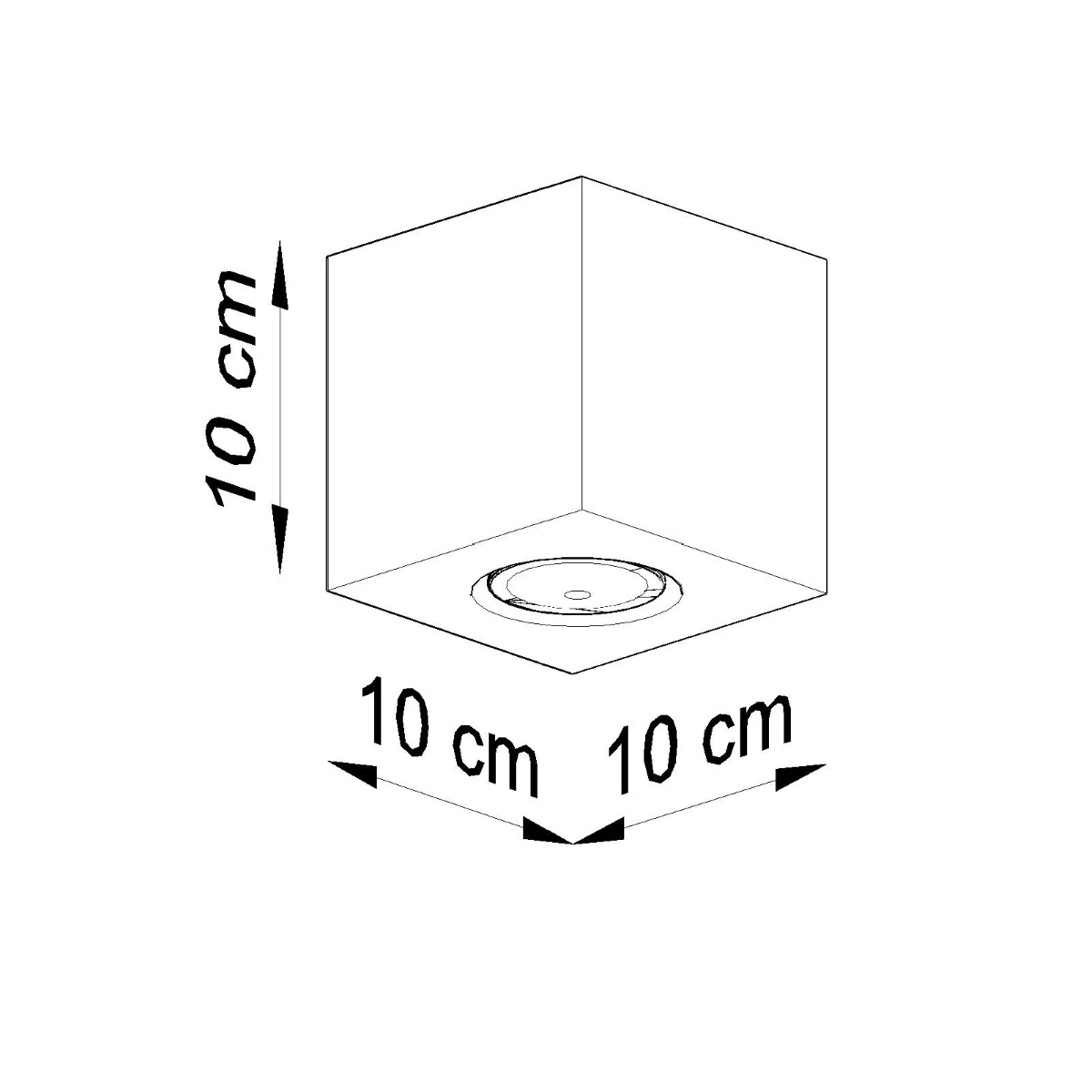 Plafon QUAD naturalne drewno - obrazek 8