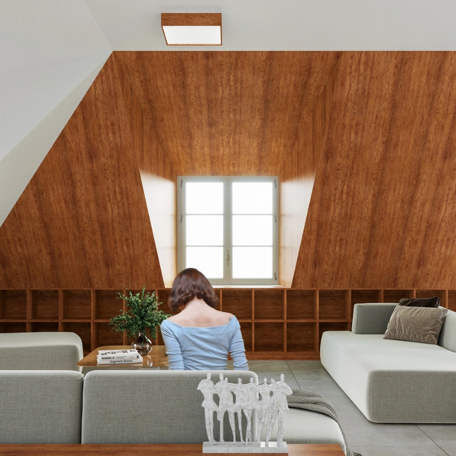 Lampa wisząca PASTELO 3P beton - obrazek 4