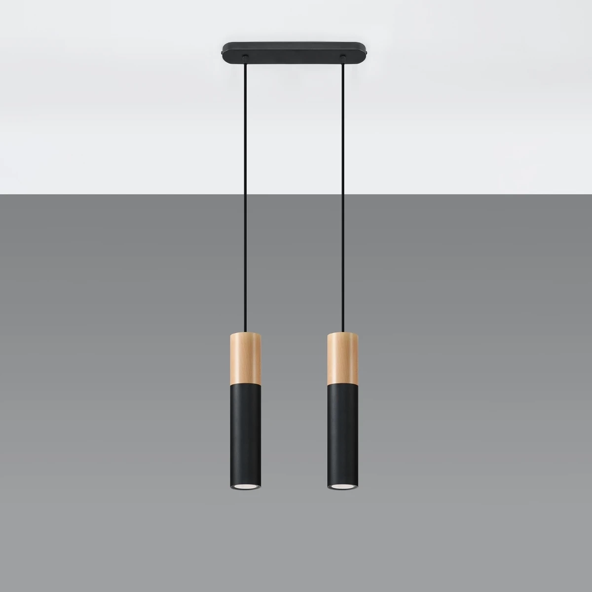 Lampa wisząca PABLO 2 czarna - obrazek 6