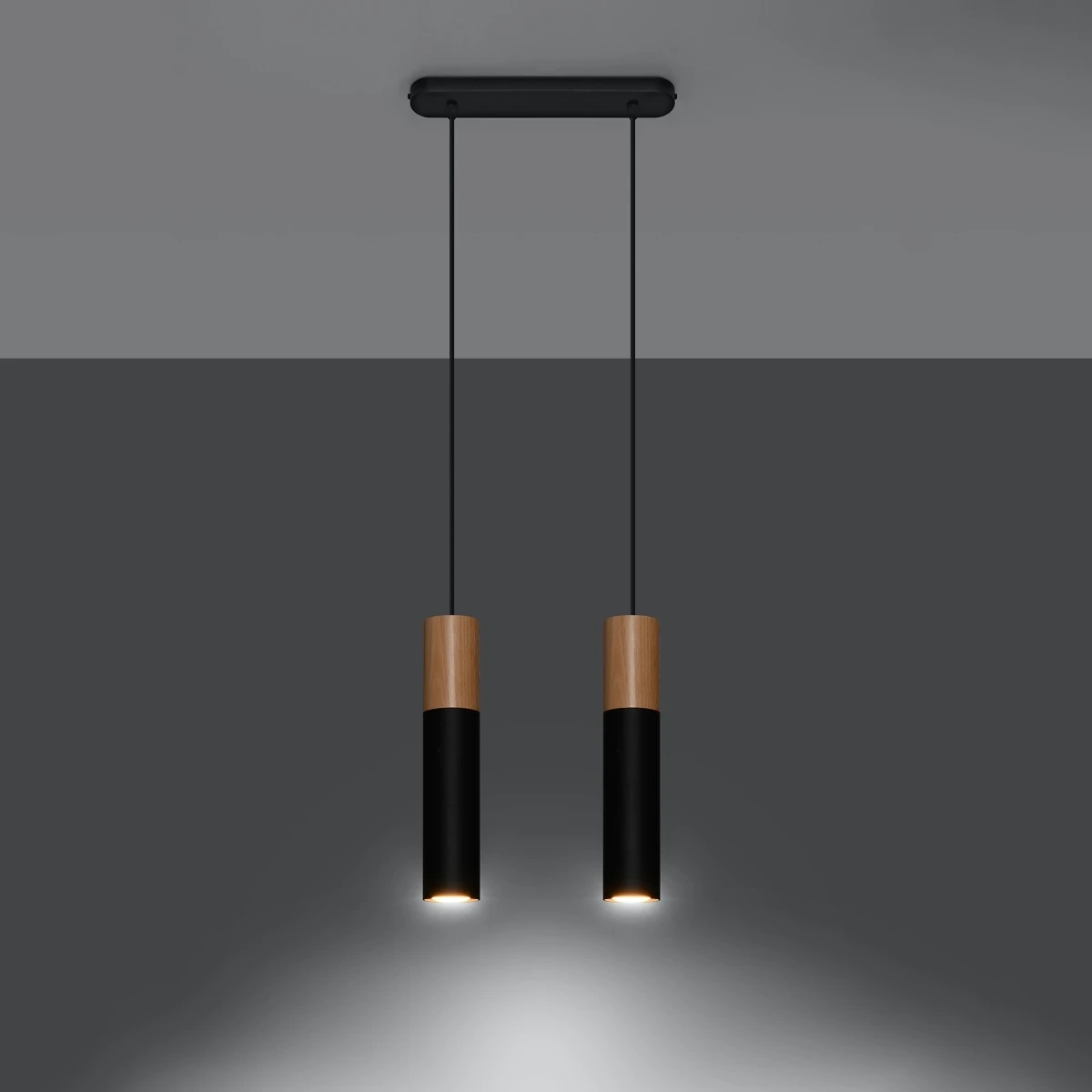 Lampa wisząca PABLO 2 czarna - obrazek 7