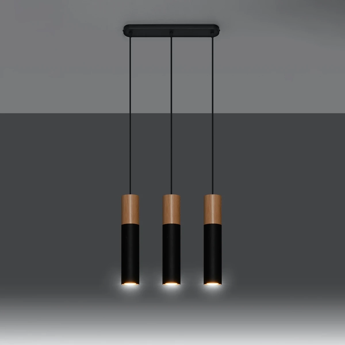 Lampa wisząca PABLO 3L czarna - obrazek 7