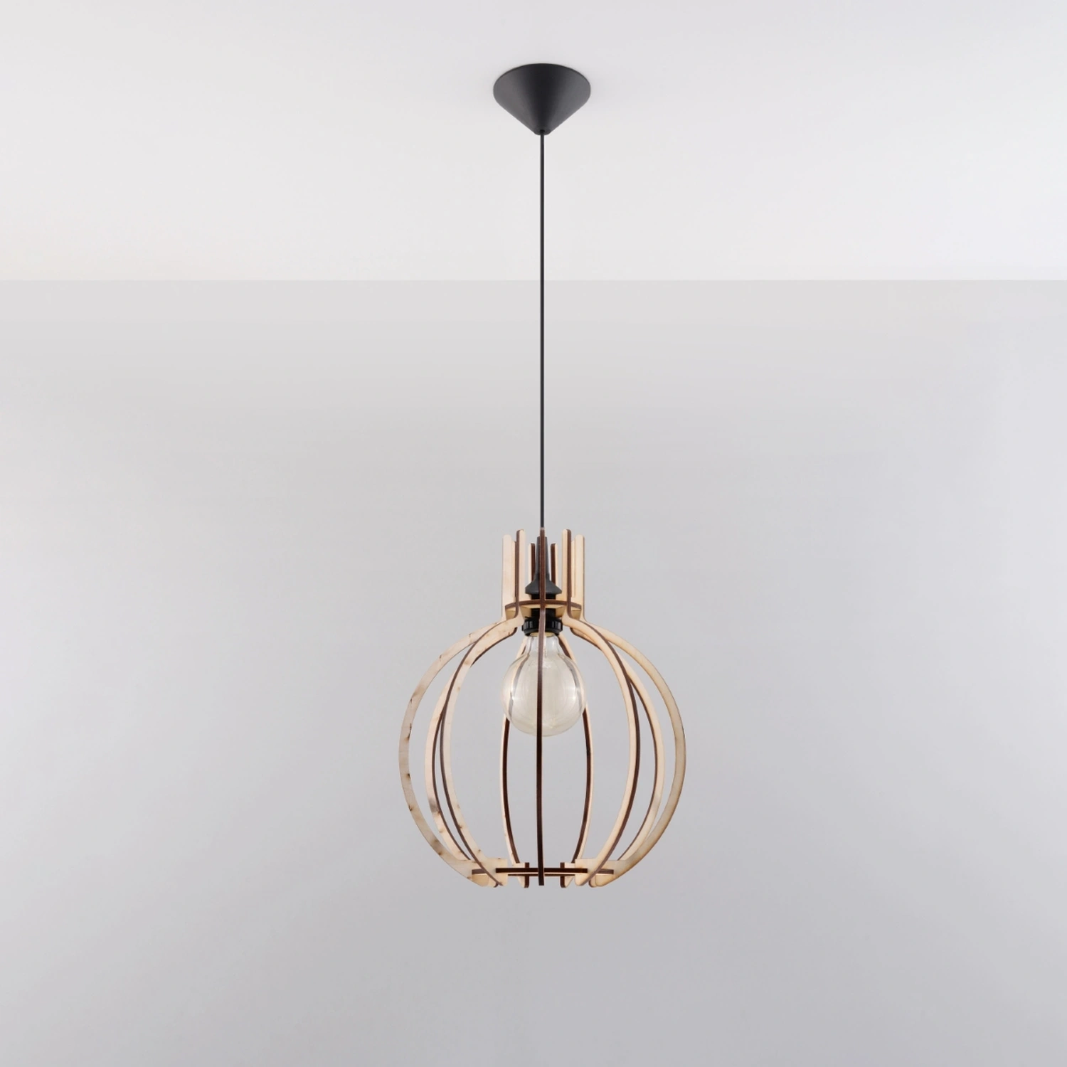 Lampa wisząca ARANCIA naturalne drewno - obrazek 6