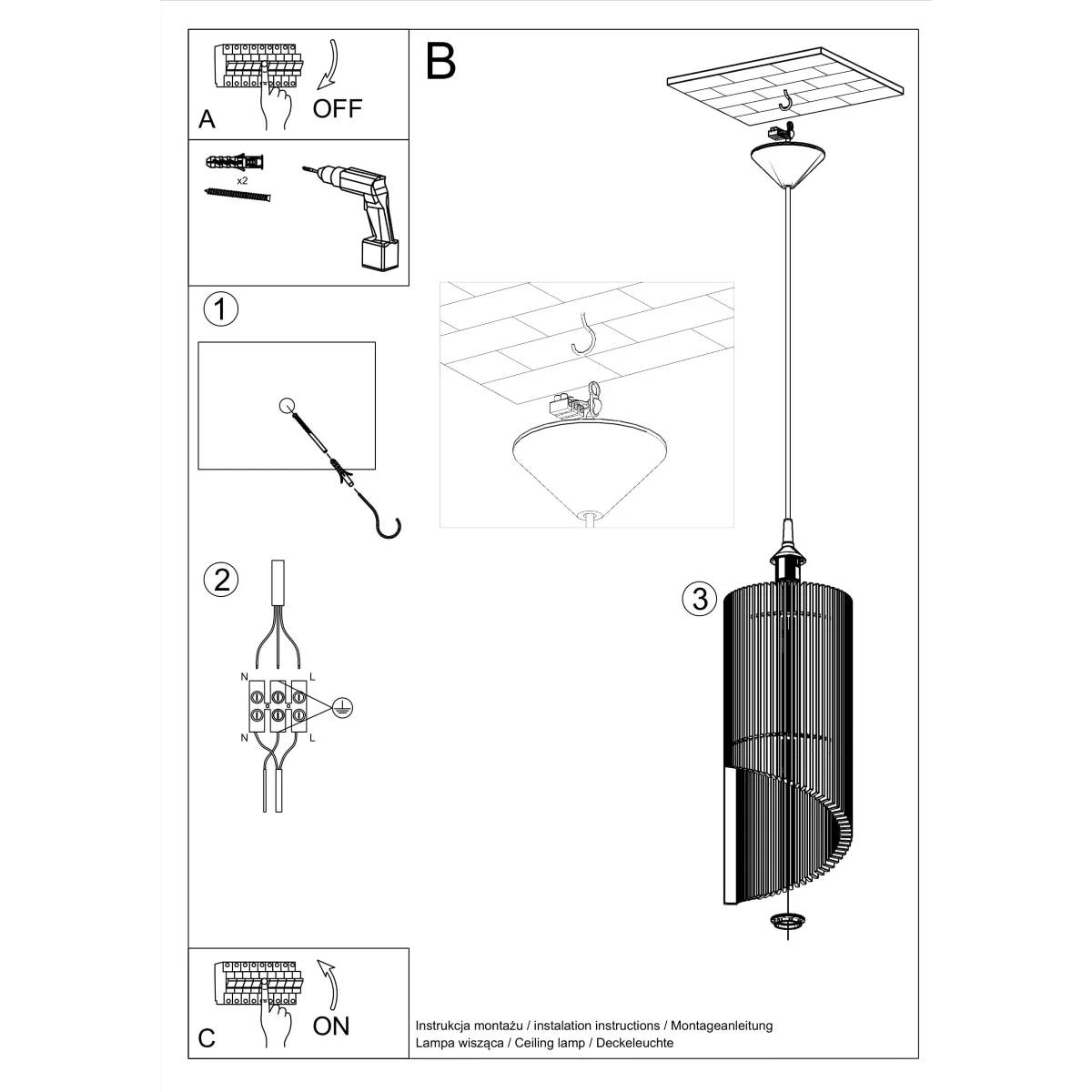 Lampa wisząca ALEXIA - obrazek 9