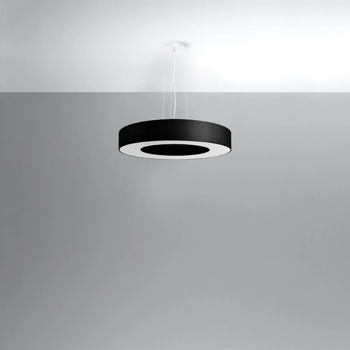 Żyrandol SATURNO SLIM 50 czarny - obrazek 6