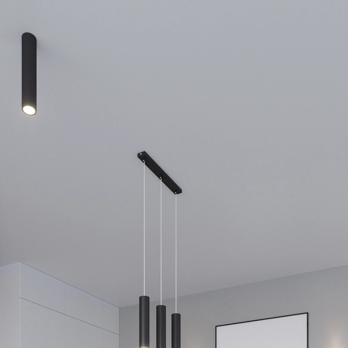 Lampa wisząca LAGOS 1 czarny - obrazek 5