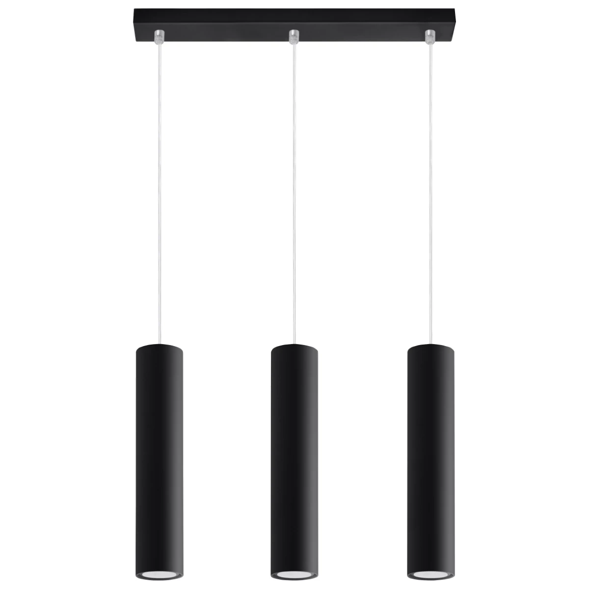 Lampa wisząca LAGOS 3L czarny