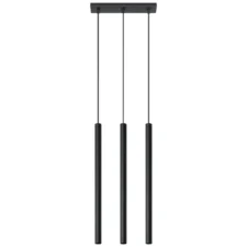 Lampa wisząca PASTELO 3 czarna