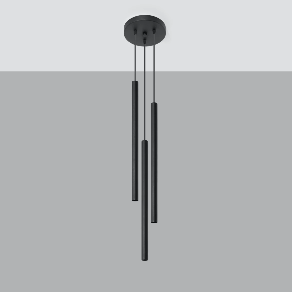 Lampa wisząca PASTELO 3P czarna - obrazek 6