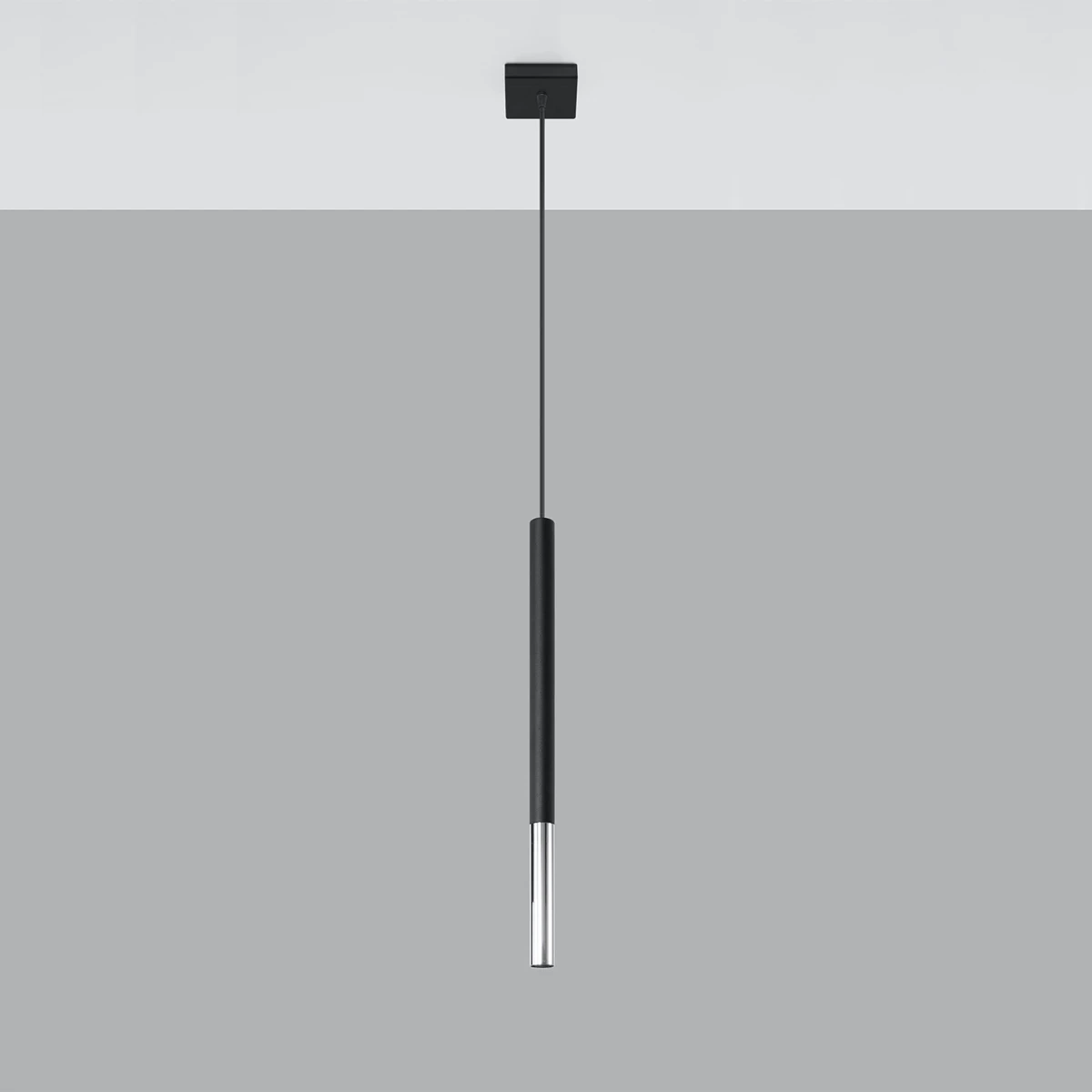 Lampa wisząca MOZAICA 1 czarny/chrom - obrazek 6