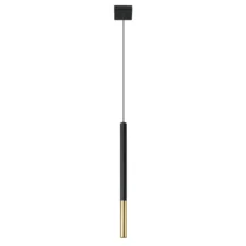 Lampa wisząca MOZAICA 1 czarny/złoto