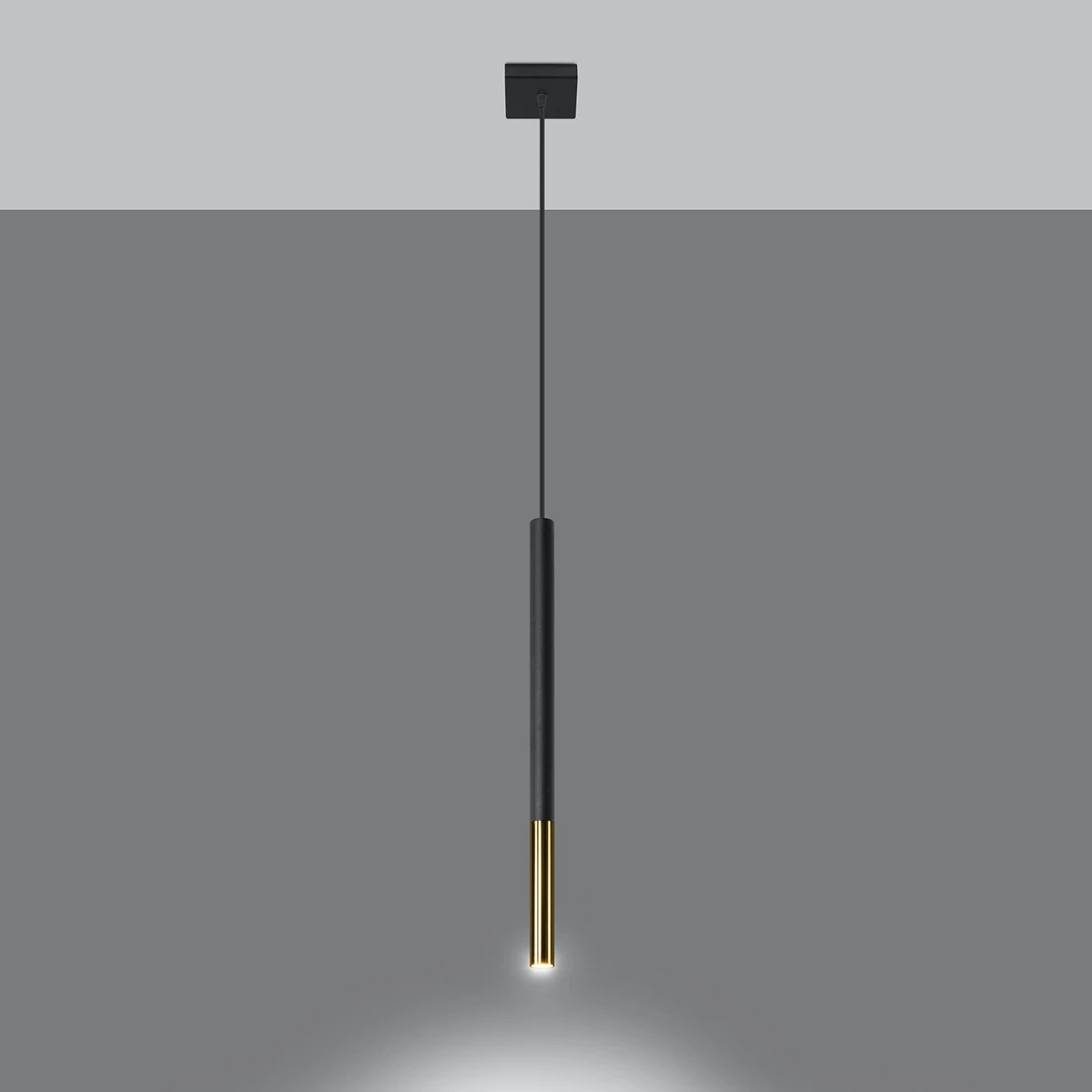 Lampa wisząca MOZAICA 1 czarny/złoto - obrazek 7