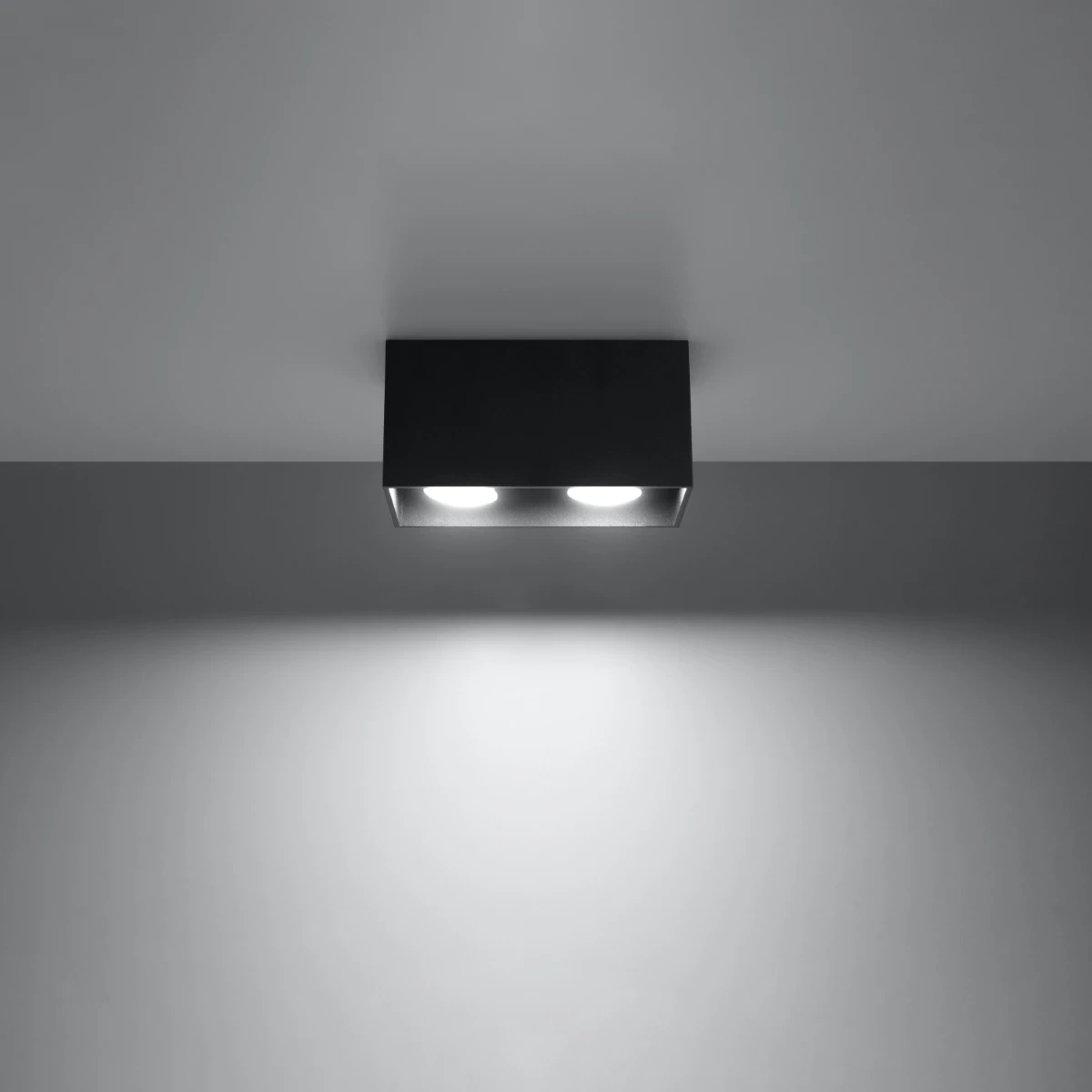 Plafon QUAD MAXI czarny - obrazek 7
