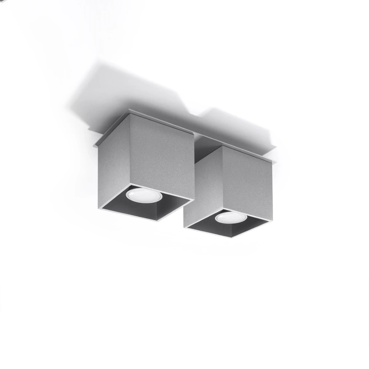 Plafon QUAD 2 szary - obrazek 6