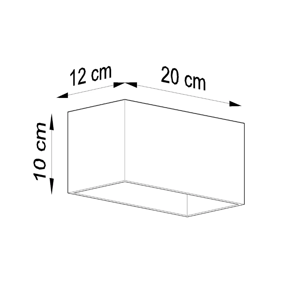 Kinkiet QUAD MAXI czarny - obrazek 9