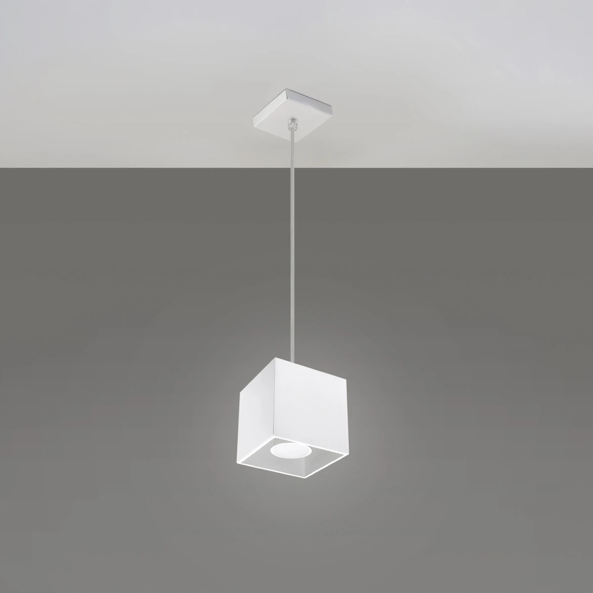 Lampa wisząca QUAD 1 biały - obrazek 6