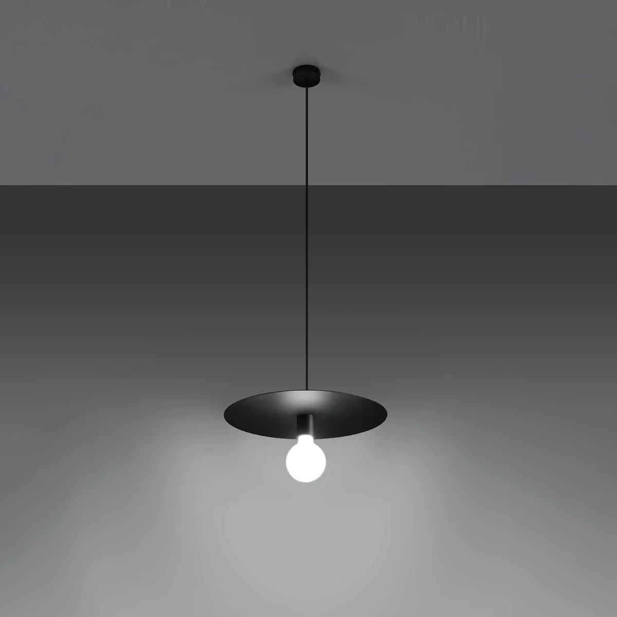 Lampa wisząca FLAVIO czarna - obrazek 7