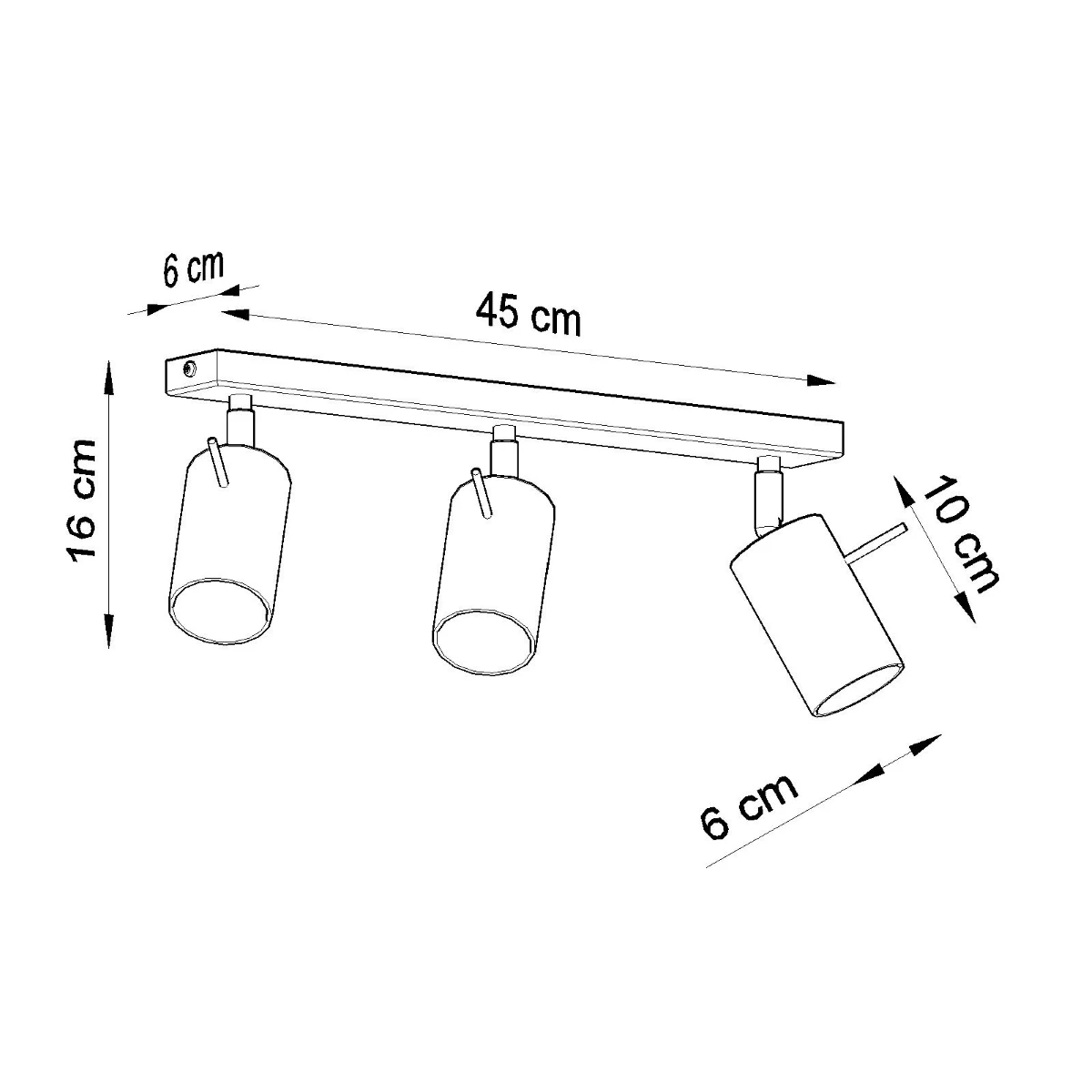 Plafon RING 3 chrom - obrazek 8