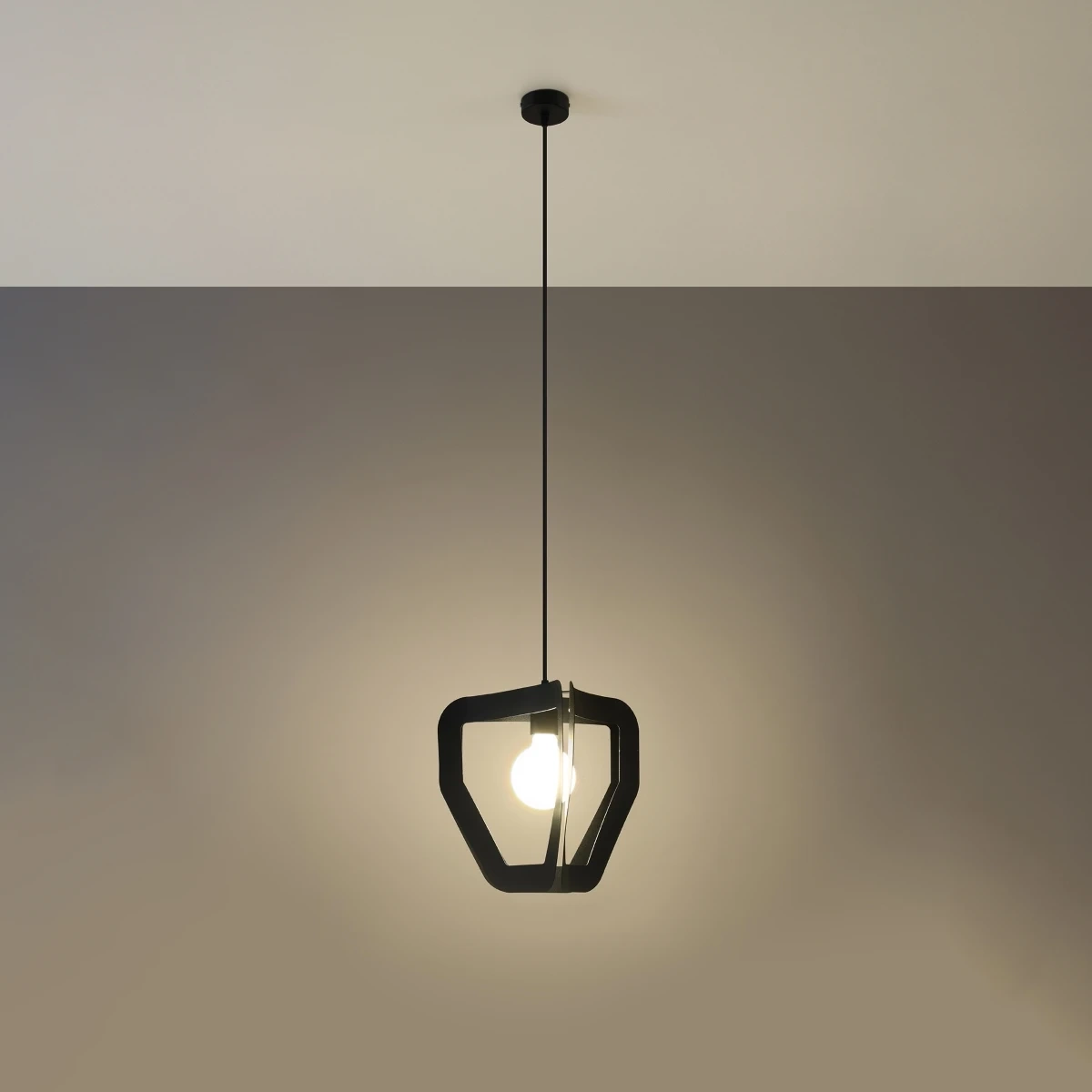 Lampa wisząca TRES czarna - obrazek 7