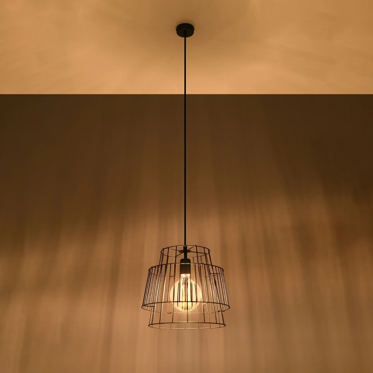 Lampa wisząca GATE czarny - obrazek 7