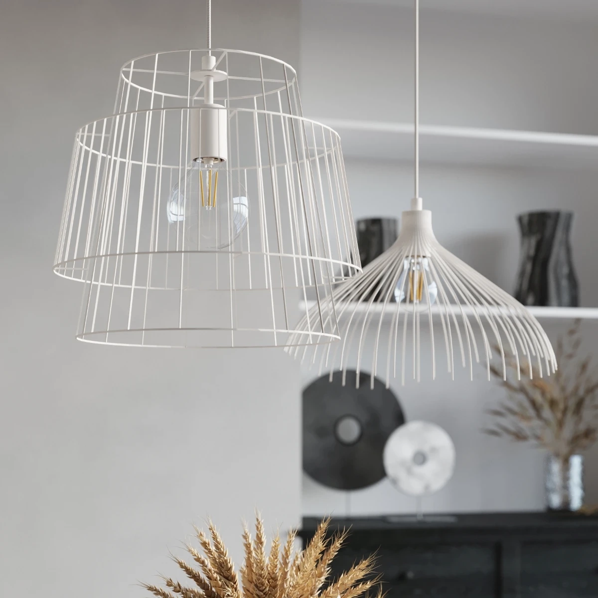 Lampa wisząca UMB biały - obrazek 5