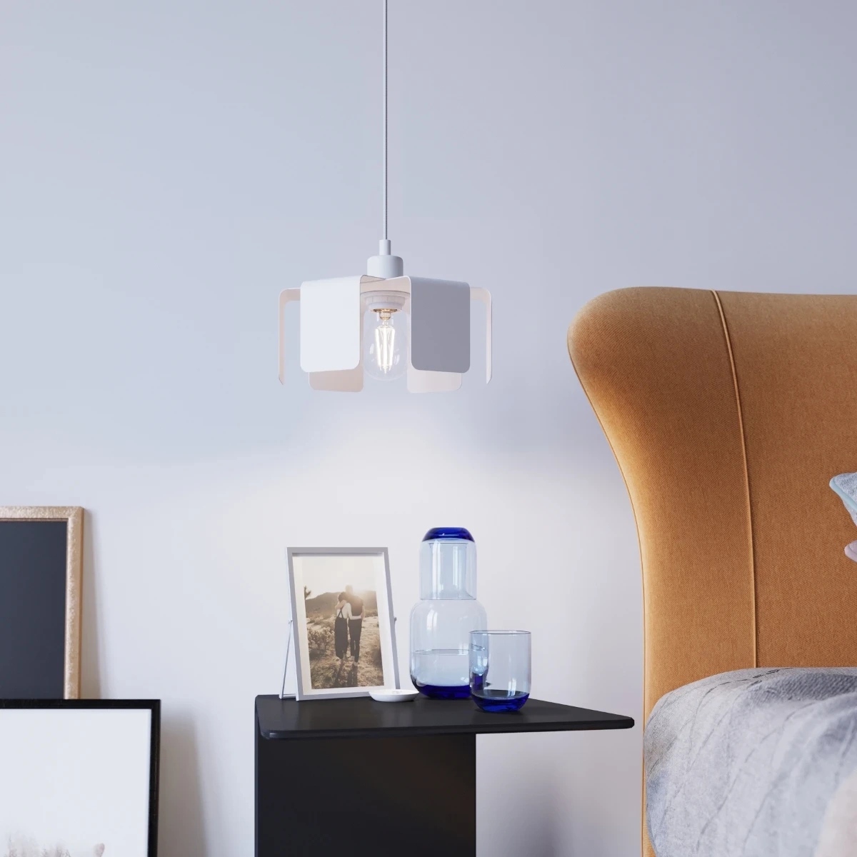 Lampa wisząca TULIP biały - obrazek 5