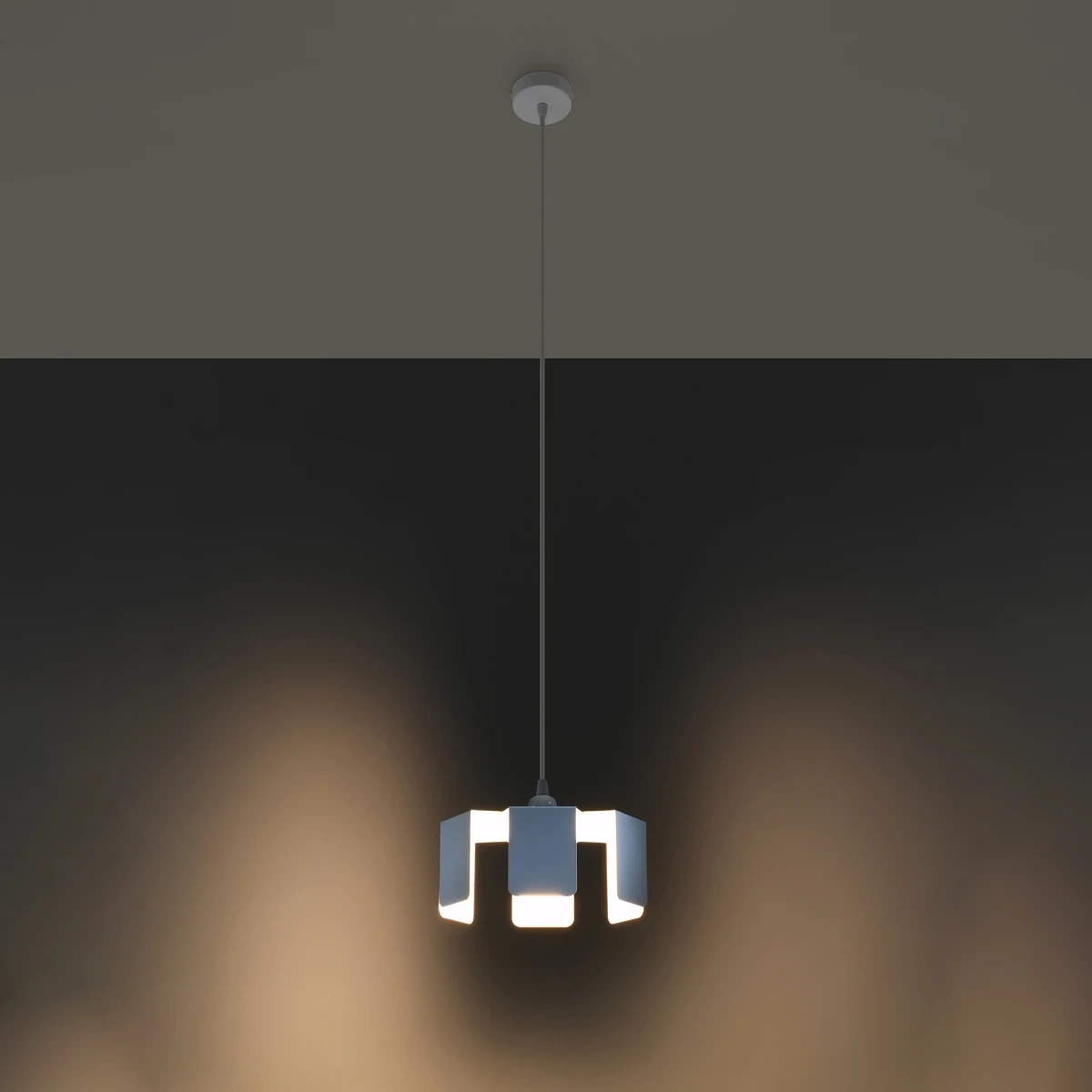 Lampa wisząca TULIP biały - obrazek 7