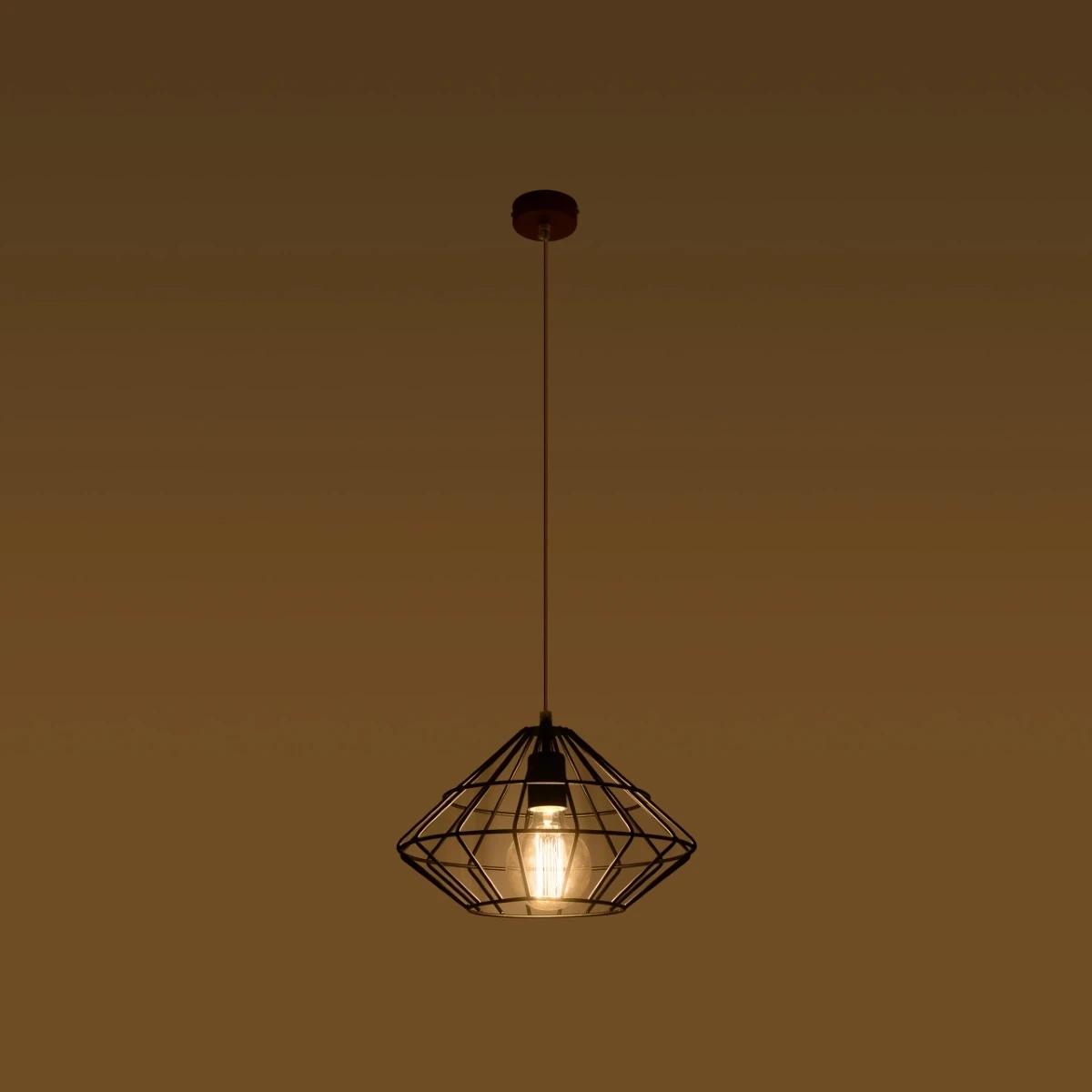 Lampa wisząca UMBERTO czarna - obrazek 7