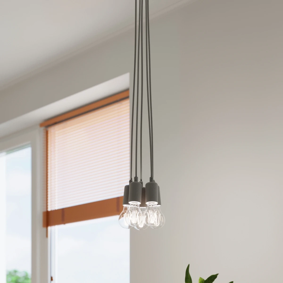 Lampa wisząca DIEGO 5 szara - obrazek 5