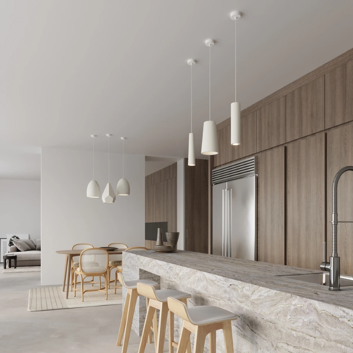 Lampa wisząca ceramiczna PAVLUS - obrazek 3