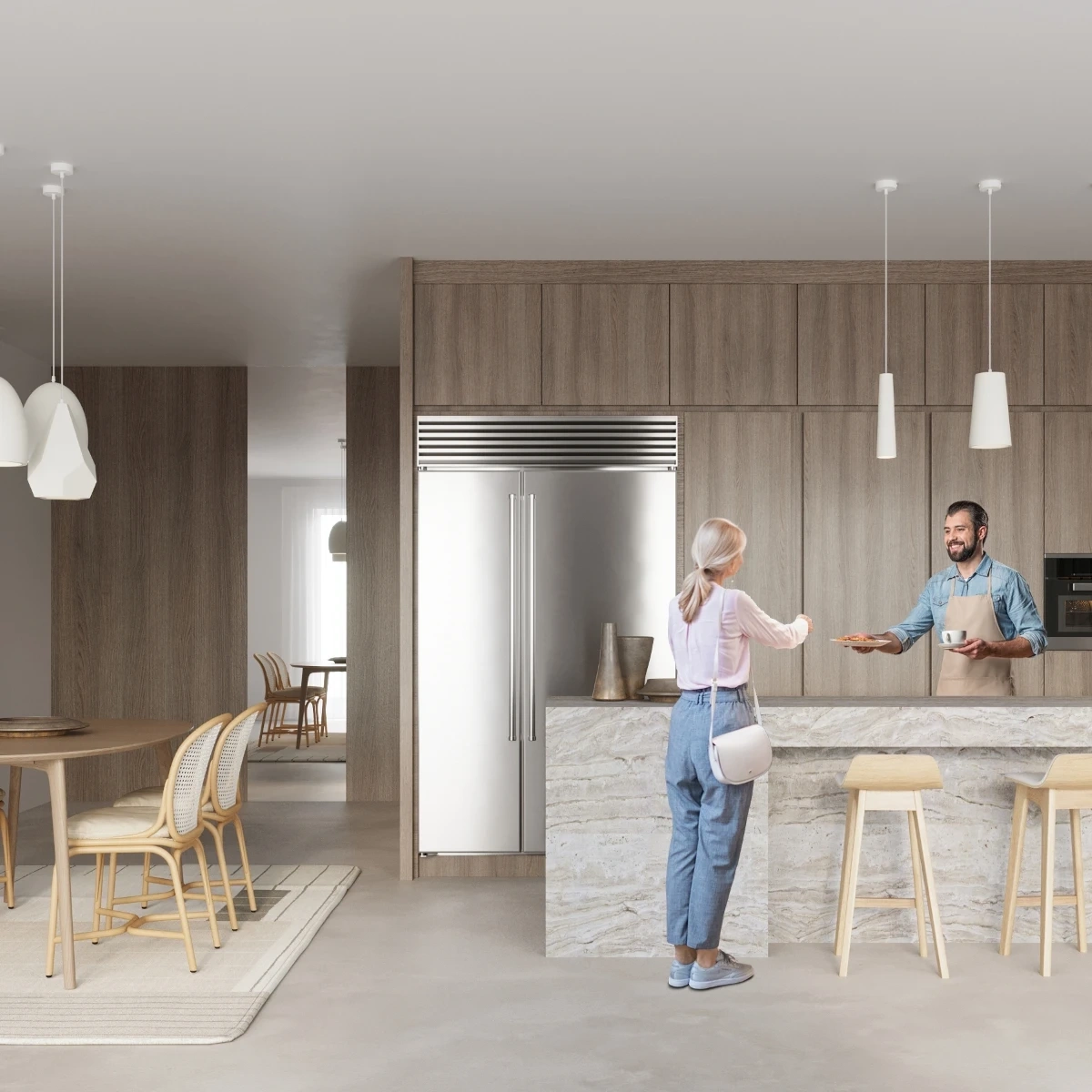 Lampa wisząca ceramiczna PAVLUS - obrazek 4