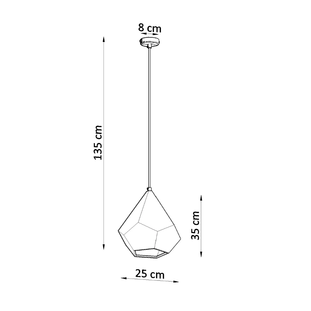 Lampa wisząca ceramiczna PAVLUS - obrazek 8
