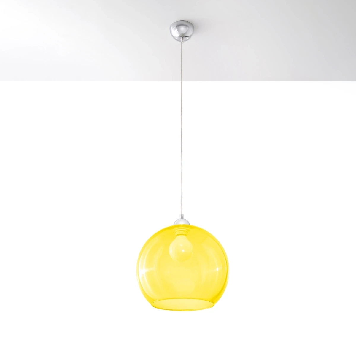 Lampa wisząca BALL żółta - obrazek 6