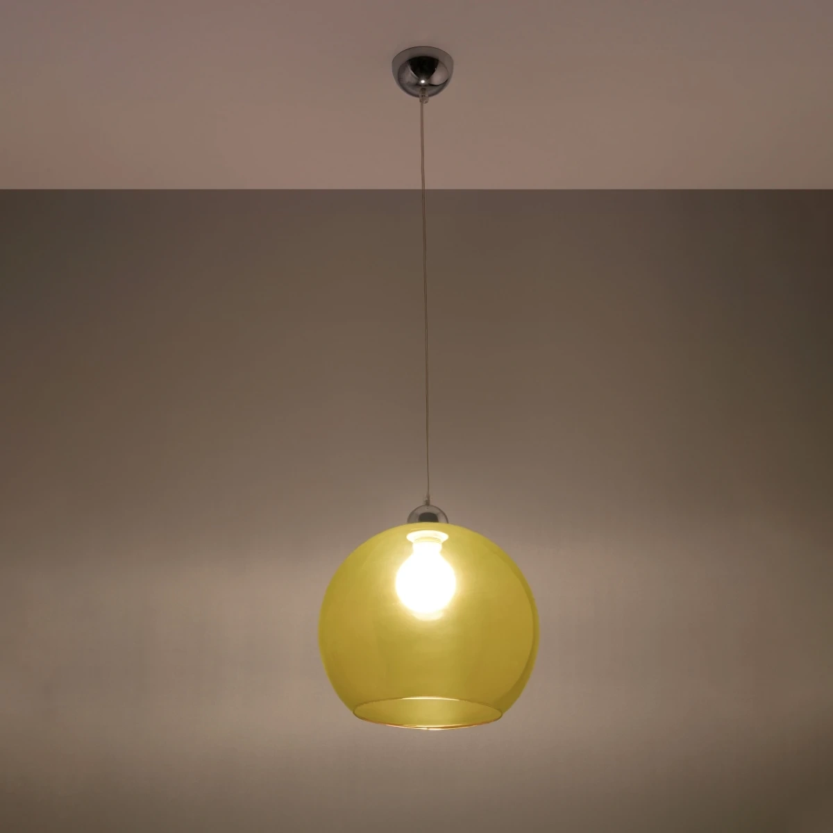 Lampa wisząca BALL żółta - obrazek 7