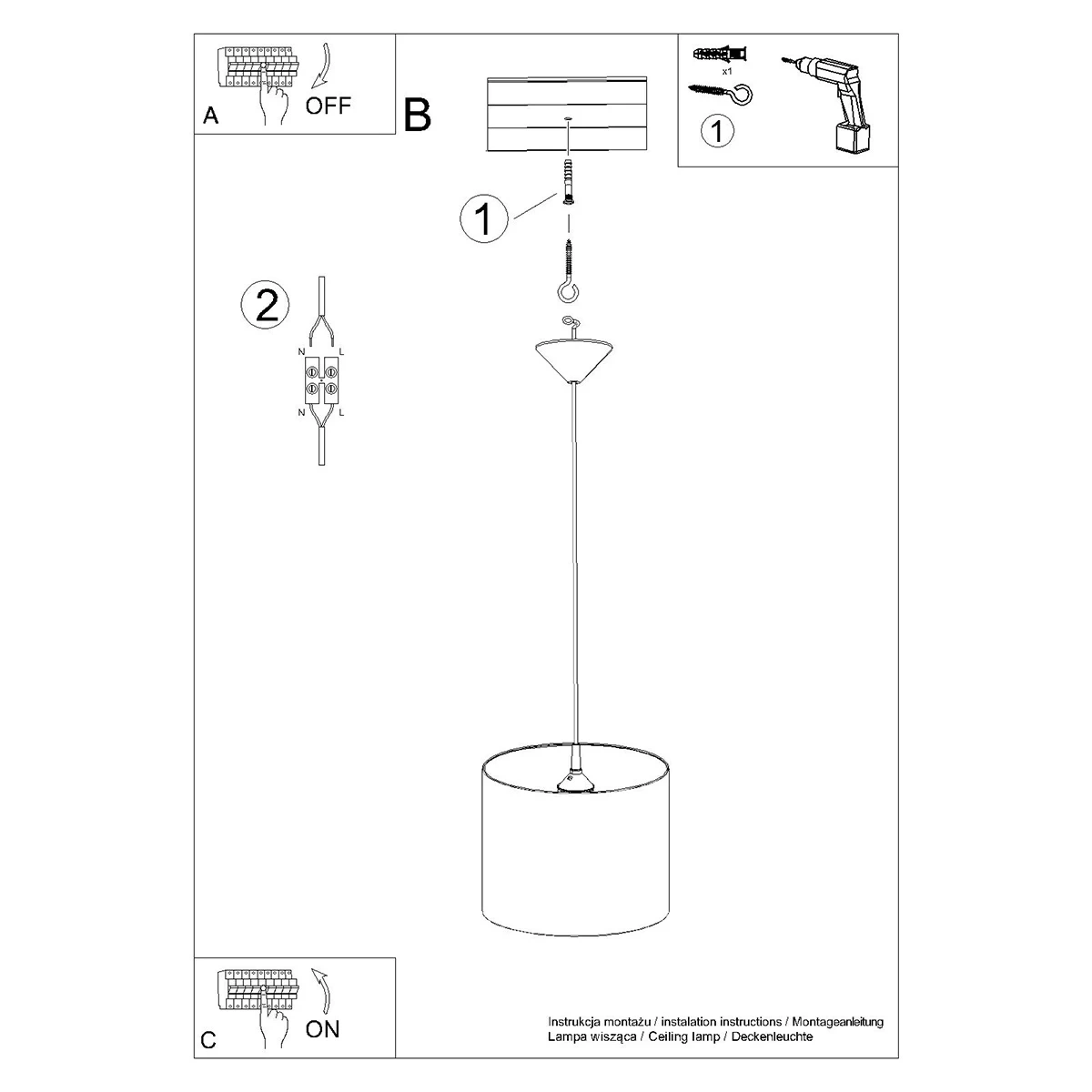 Lampa wisząca PRINCESS 30 - obrazek 10