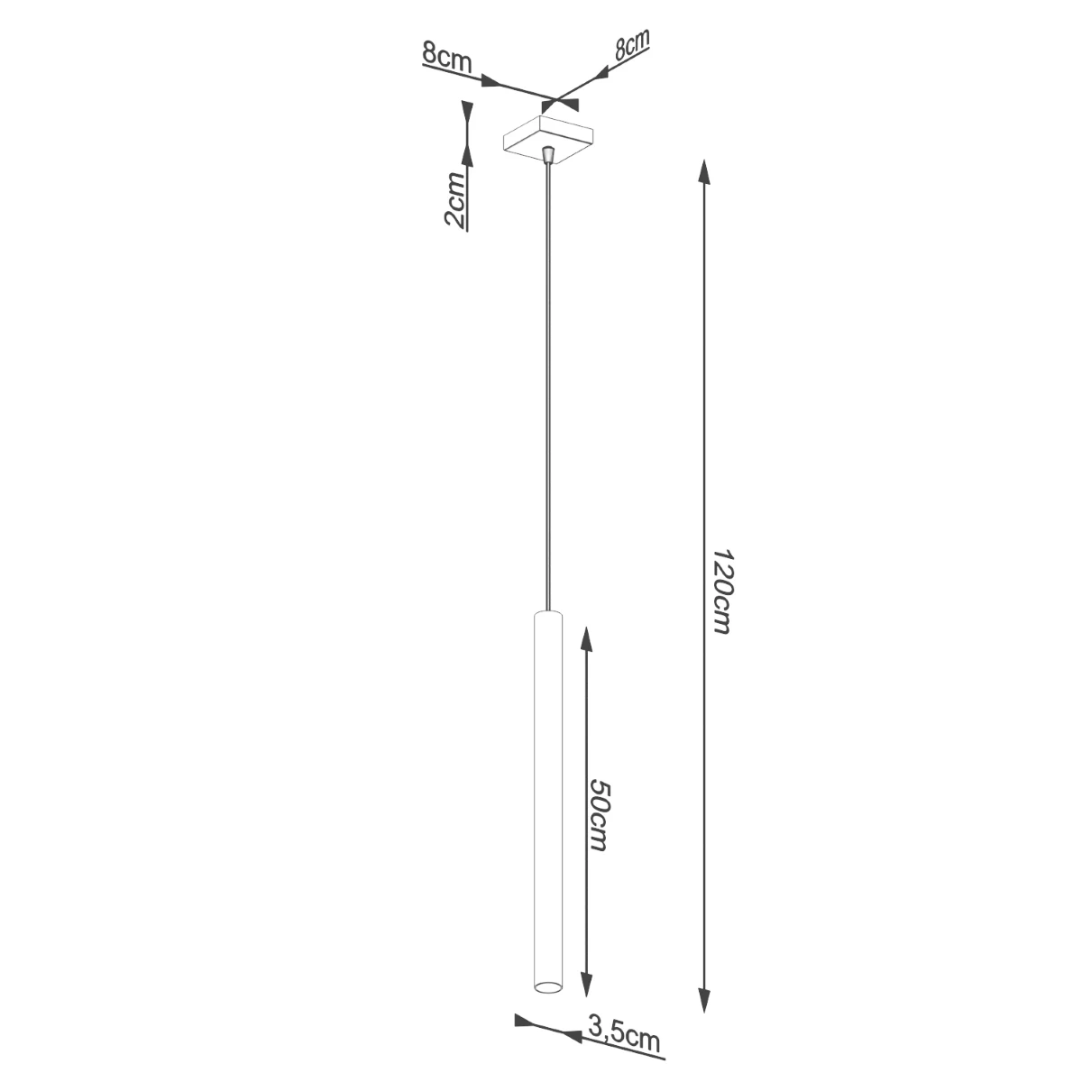 Lampa wisząca PASTELO 1 beton - obrazek 9