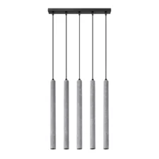 Lampa wisząca PASTELO 5L beton