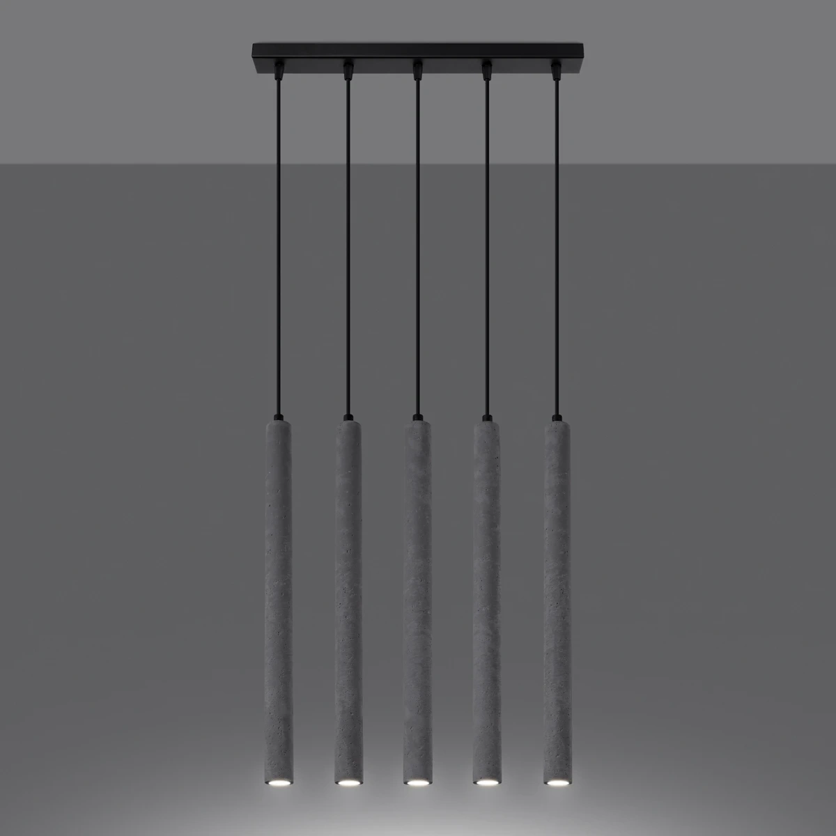 Lampa wisząca PASTELO 5L beton - obrazek 7