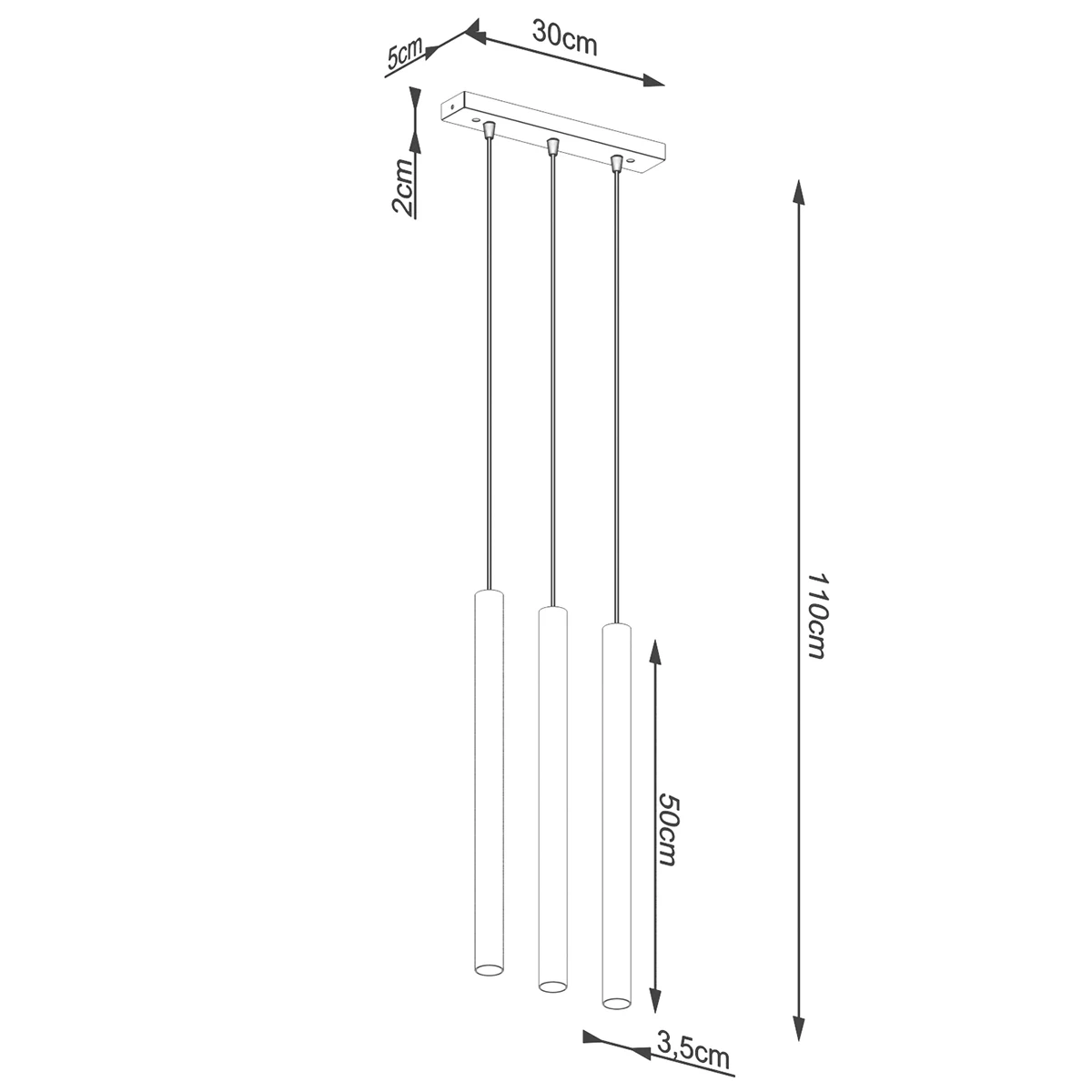 Lampa wisząca PASTELO 3L drewno - obrazek 9