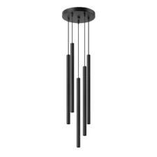 Lampa wisząca PASTELO 5P czarna
