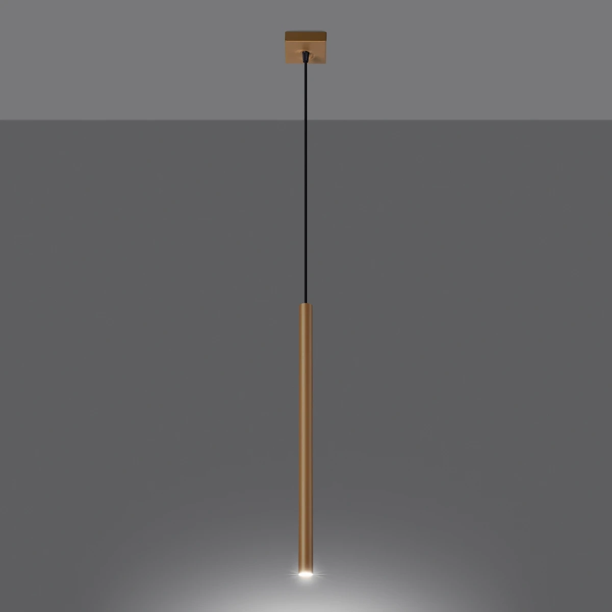 Lampa wisząca PASTELO 1 złota - obrazek 7