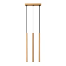 Lampa wisząca PASTELO 3L złota