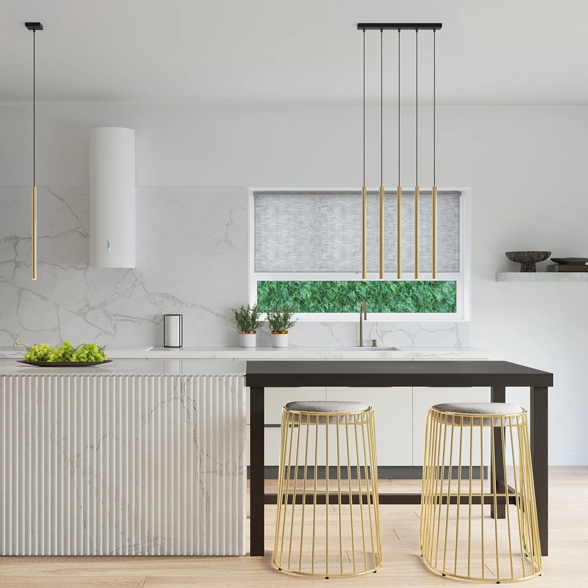 Lampa Wisząca PASTELO 1 złoty połysk - obrazek 4