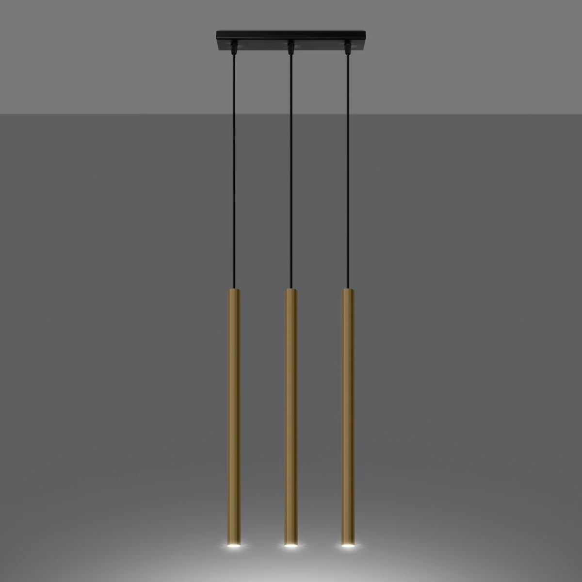 Lampa Wisząca PASTELO 3L złoty połysk - obrazek 7
