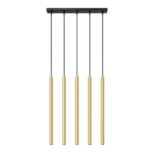 Lampa Wisząca PASTELO 5L złoty połysk