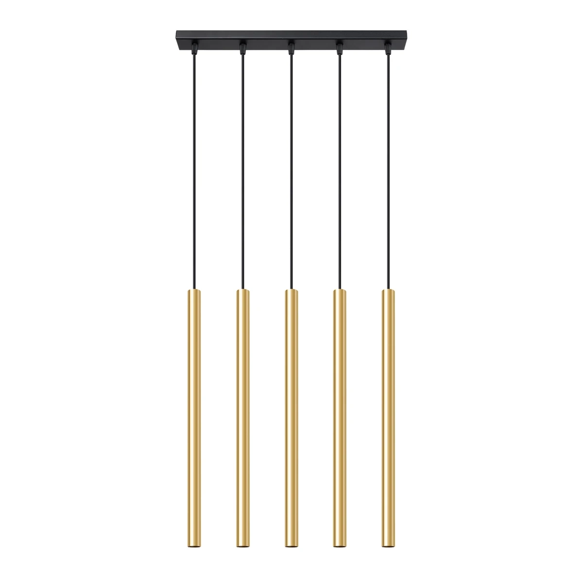 Lampa Wisząca PASTELO 5L złoty połysk