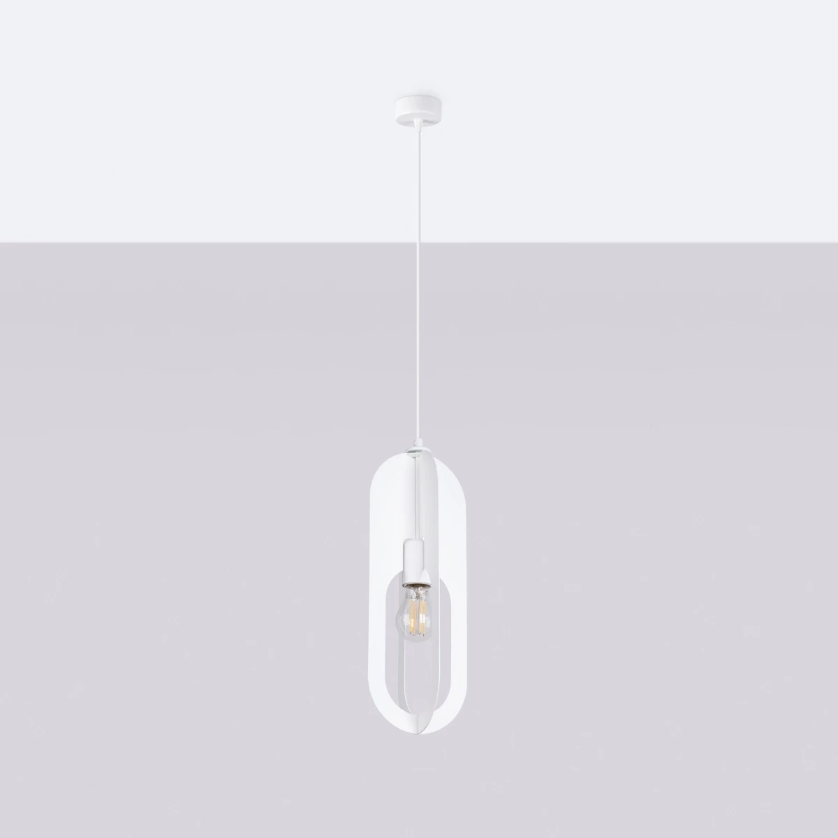 Lampa wisząca NICUS 1 biała - obrazek 6