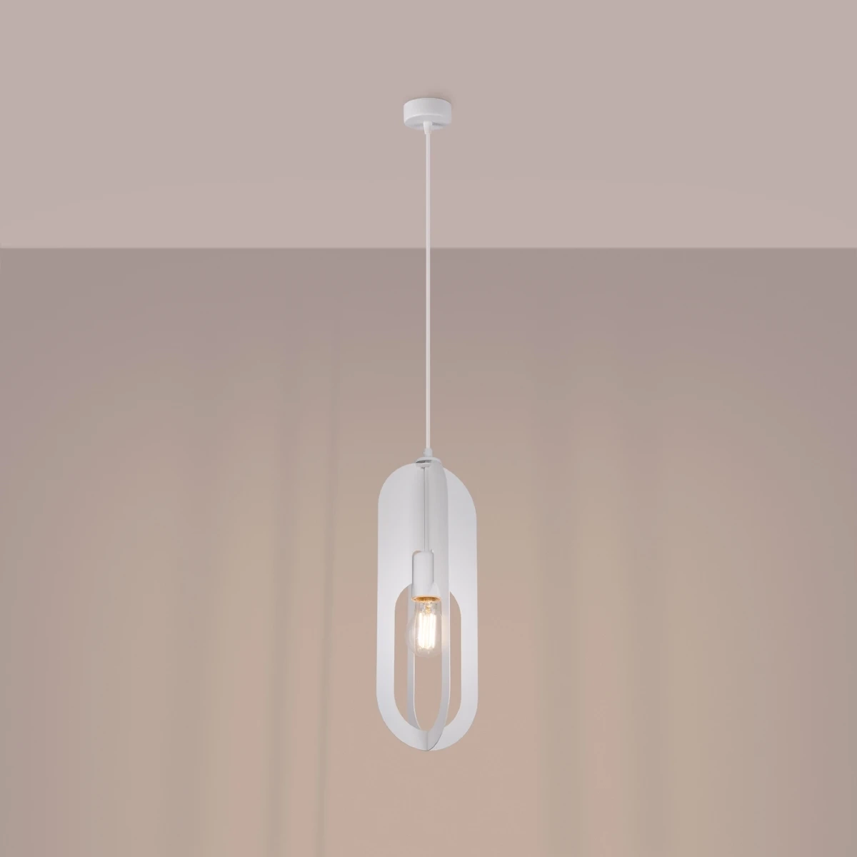 Lampa wisząca NICUS 1 biała - obrazek 7