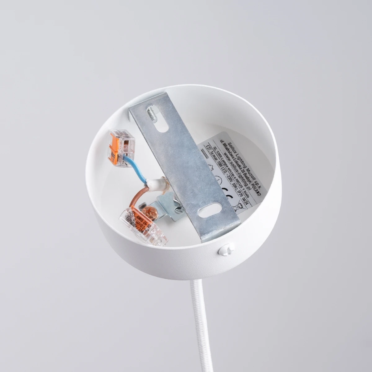 Lampa wisząca NICUS 1 biała - obrazek 8