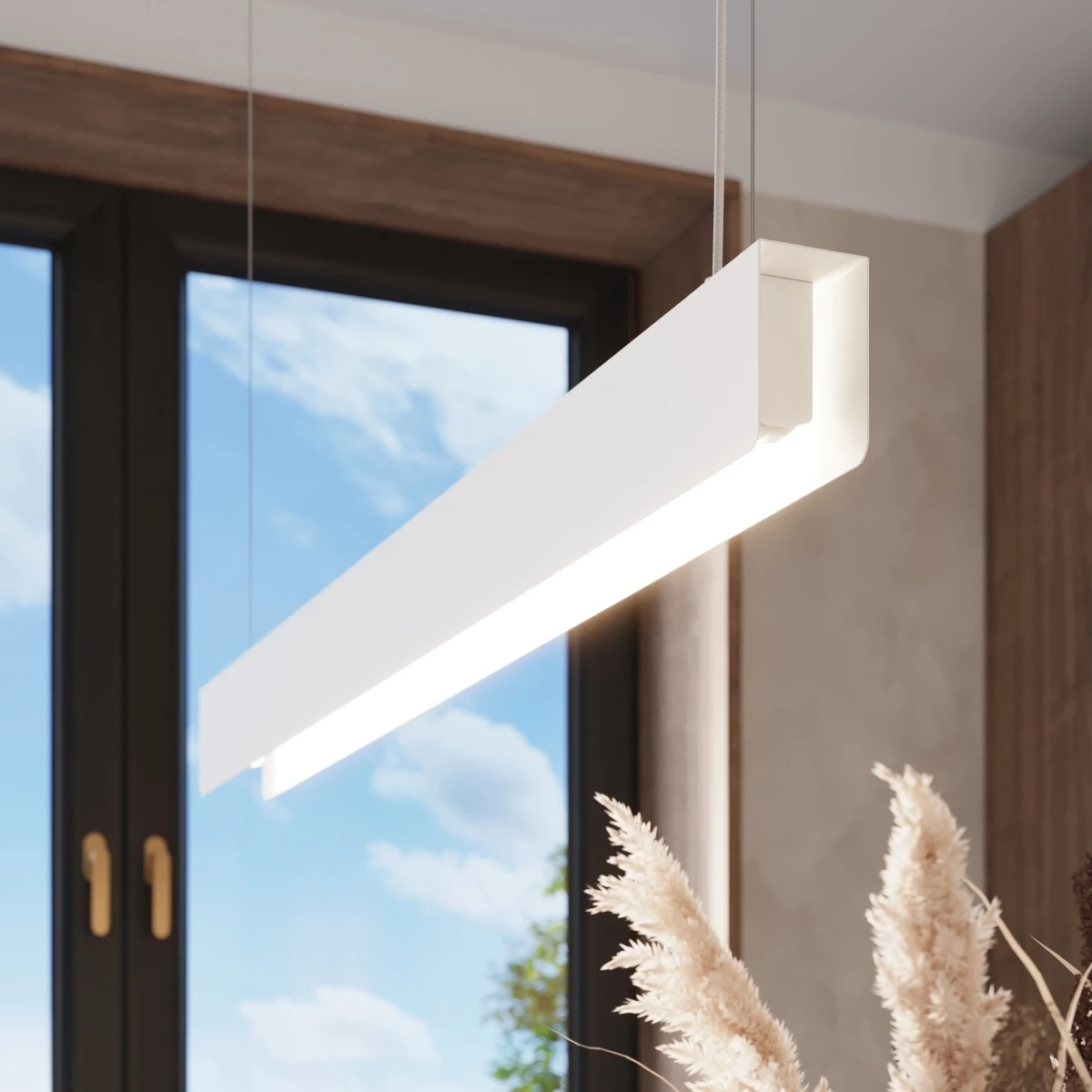 Lampa wisząca SPARK biała - obrazek 5