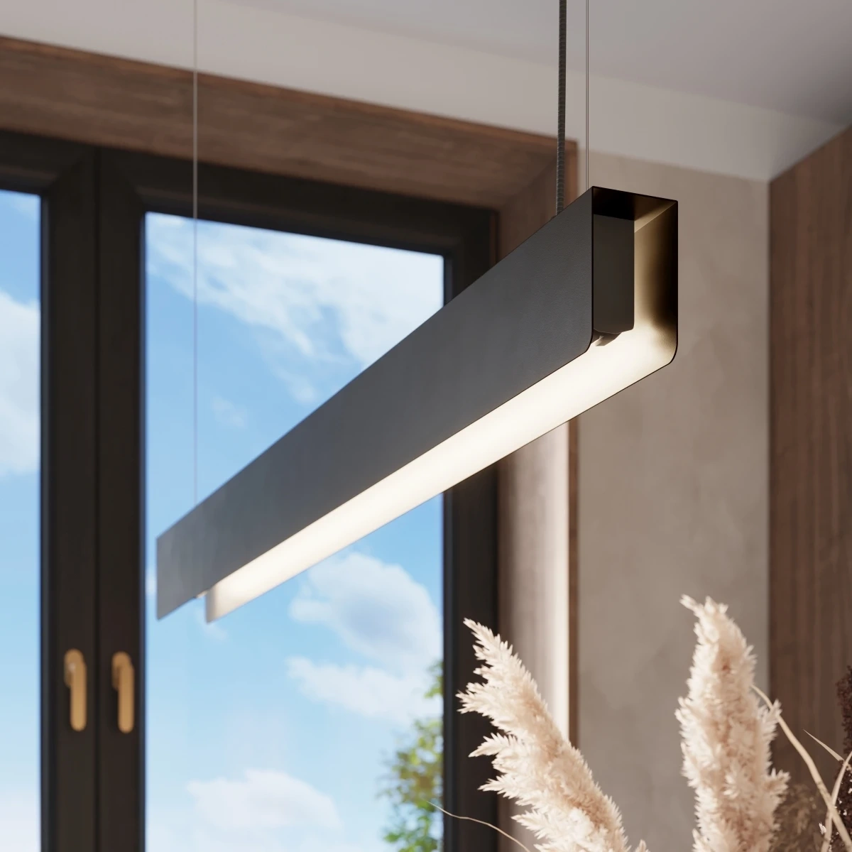 Lampa wisząca SPARK czarna - obrazek 5